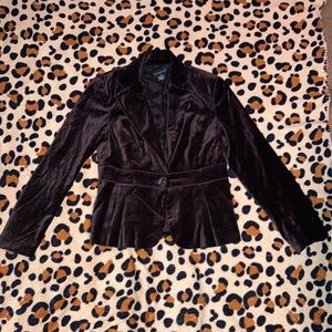 Rafaella Faux Velvet Jacket